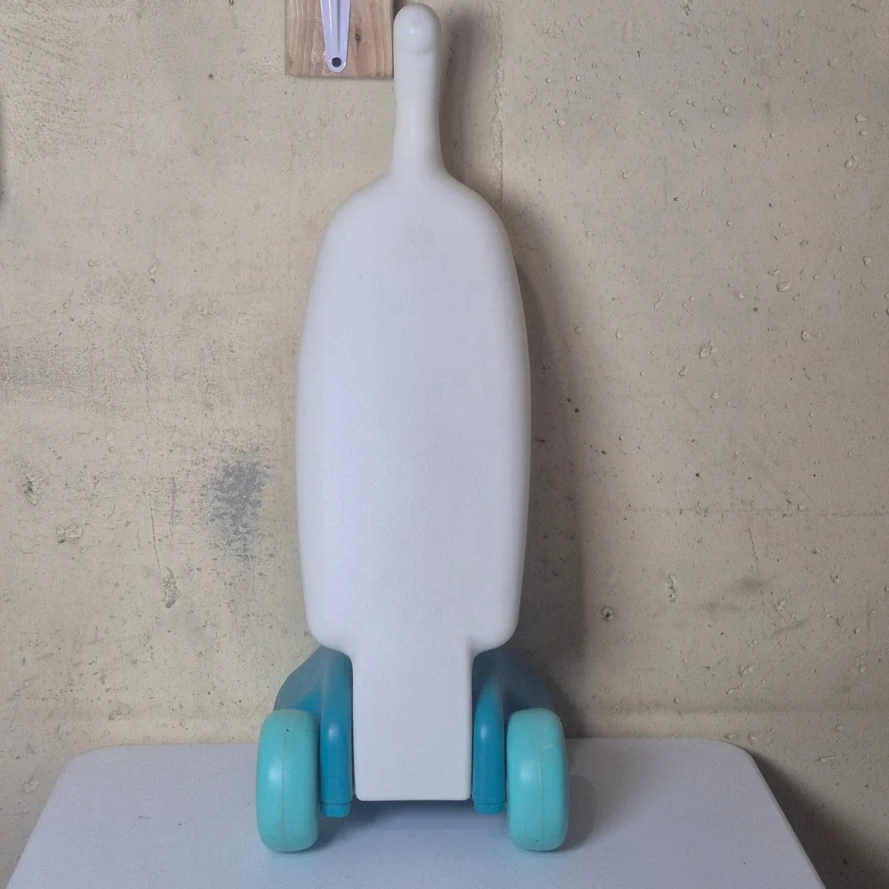 Vintage 90s Little Tikes Roll n Pop Vacuum Dustbuster Pretend Play Made in USA